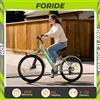 Foride Bicicletta Elettrica Foride J1 Pro con Motore da 250W, Freno a Disco Idraulico, Batteria 36V 15.6AH, Velocità Massima 25km/h, Autonomia Massima 100km, Sospensioni con Blocco, Pneumatici in Gomma da