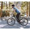 Samebike RS-A01 Bicicletta Elettrica da Uomo, Motore 500W, Batteria 36V15Ah, Pneumatici 27.5", Velocità Massima 35km/h, Autonomia 80km, Freni a Disco Meccanici