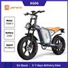 JANSNO Bicicletta Elettrica per Adulti JANSNO X60, 1500W Doppio Motore, Batteria 48V 23Ah, Freni Idraulici Doppi, Pneumatici Fat 20*4.0, E-Bike Retrò Fuoristrada