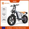 NONE Bicicletta Elettrica per Adulti JANSNO X60G, 1500W Doppio Motore, Batteria 48V 23Ah, Freni Idraulici Doppi, Pneumatici Fat 20*4.0, E-Bike Retrò Fuoristrada