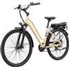 NONE Bicicletta elettrica MAXTRON urban 7, velocità 25 km/h, batteria 36V 12.8Ah, motore 250W, e-bike per il pendolarismo urbano, pneumatici 700C*50C, bici elettrica leggera.