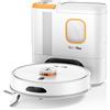 NONE TEENDOW D20S Max+, aspirapolvere e mopa robot, design anti pelo di animale, aspirazione 6000 Pa, base auto-pulente, pulizia autonoma fino a 10 settimane, navigazione PreciSense LiDAR, controllo