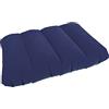 Milestone Camping Milestone - Cuscino Gonfiabile da Viaggio e da Campeggio, Colore Blu