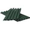 COVER IT Clip di Fissaggio per Recinzione PVC Esterno Verde, 20 Pezzi