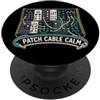 Jimbeels PATCH CABLE CALM Modular Synth Patchbay, Regolatori Audio PopSockets PopGrip Adesivo