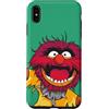Disney Custodia per iPhone XS Max Disney The Muppets Animal Electric Mayhem Big Face Green