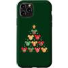 Disney Custodia per iPhone 11 Pro Disney Mickey Mouse Icon Ornaments Christmas Tree Holiday