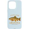 Arizona Territory Symbols Gifts Tees tai Custodia per iPhone 15 Pro Orgoglio nativo: la trota Apache