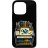 Jimbeels Custodia per iPhone 13 Pro LIGHT TABLE CALM Banca per hobby in vetro con tavolo