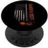 Class of 2027 Graduate Gifts Classe del 2027 Skeet Shooting USA Flag Senior PopSockets PopGrip Adesivo
