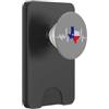 American Designs LOVE USA Bandiera del battito cardiaco del Texas PopSockets PopWallet per MagSafe