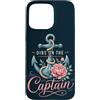 Dibs on the captain anchor Custodia per iPhone 15 Pro Max Vintage Nautico Capitano Ancora Floreale Romance Humor