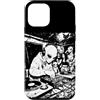 UGR Custodia per iPhone 12 mini Musica rave in vinile di Alien DJ Underground