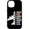 Retired 2025 Romeo Echo Tango India Delt Custodia per iPhone 14 Pilota in pensione 2025 Romeo Echo Tango India Romeo Echo Delta