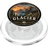 Montana Glacier Nationalpark Outdoors Sc Glacier National Park Paesaggio Natura Montagne Design PopSockets PopGrip per MagSafe