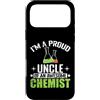 uncle chemist lab pride beakers uncle pr Custodia per iPhone 17 Pro Max Orgoglioso zio chimico impressionante