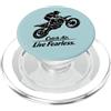 Motocross Tees and Cool Dirt Biking Gift Catch Air Live Fearless Motocross PopSockets PopGrip per MagSafe