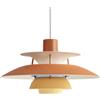 Louis Poulsen - Sospensione PH - Arancione - Alluminio - Designer Poul Henningsen