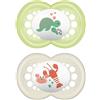 MAM Baby MAM ORIGINAL 6+ SILICONE NEUTRO 2 PEZZI