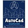 Jude Williams AutoCAD 2026 SIMPLIFIED (Tascabile)