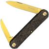Maserin COLTELLO CHIUDIBILE DUE LAME SUPERTIN GOLDEN FAT CARBON MASERIN