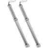 Generisch Battle Ropes, 2 corde da fitness, portatile, antiscivolo, anti- , per programmi di fitness e viaggi sportivi