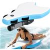 Generic Bodyboard elettrico con 700 W motorizzato sport acquatici, scooter subacqueo rimovibile, velocità 3-12 km/h, ricaricabile, durata 1-3 ore per piscine e laghi