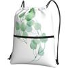 WHJSSF Beautiful Leaves Prints - Zaino con cerniera e coulisse, leggero, pieghevole, per viaggi, yoga, escursionismo e tutti i giorni