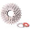 QZIVNBPM Cassetta Pignoni Pieghevole K7 per Bici da Corsa MTB A 8 velocità, 23T/25T/28T/30T/32T/34T/36T Falsamaglia Catena Bici Cassette e pignoni