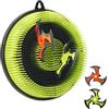 Pvnoocy Set di lancio con ascia per adulti e bambini: gioco di lancio con disco per ascia e 4 frecce di lancio, non necessita di foratura, portatile, adatto per interni ed esterni (12 x 12 IN)