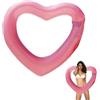 Générique Anelli di Nuoto gonfiabili | Tubi Piscina a Forma di cuore per | Tubo di Nuoto estivo Galleggiante Cuore di divertimento dell'acqua per la festa di addio al nubilato Spiaggia Piscina