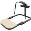 Aangeebone Attrezzatura per sollevamento pesi, Fessiere Casa, Glute Trainer Hip Thrust pieghevole, macchina ponte per lettiera multifunzione, ad alta resistenza, regolazione semplice, per palestra, studio, casa