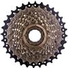 QZIVNBPM Adatto per MTB 5/6/7/8 28T 32T velocità Bici da Strada Ruota Libera Rotante con Posizionamento Variabile Ingranaggi 34 Mm Pollici Parti Filettate Falsamaglia Catena Bici Cassette e pignoni