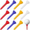 IMUSINICE Tee da Golf in Plastica 3,5cm 100 Pezzi Colorati Resistenti Riutilizzabili per Uso Duraturo Accessori Golf Colore Casuale