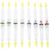 Netbiio 8Pcs Luminously Light Glow Stick Pesca Luce Stick Gocce profondamente Accessori per la pesca subacquea in mare