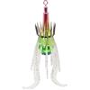 Drawup Attrattore per la pesca di calamari, esca sommergibile per pesca notturna in mare - Lampada LED impermeabile blu gialla (D)
