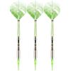 Generic Set di 3 freccette con punta morbida al plasstico, colore sfumato, professionali, con punta morbida, colorate, con punta morbida, per feste e