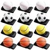 BAIFULAI 12 palline per saltare con corda: Ø 6 cm palla con corda, palla con elastico per esercizi di polso o velocità di gioco, basket, tennis, baseball/calcio (multicolore)