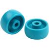 Drawup Ruote di ricambio per vogatore 8 x 41 x 18 mm, colore blu, per attrezzature da fitness e parti da palestra