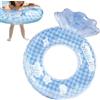 Generico Anelli da piscina per bambini Galleggiante Gonfiabile A Forma Di Conchiglia | Anelli da nuoto per bambini per Bimbe Bimbi Ragazzi Giochi all'Aperto Feste in Spiaggia