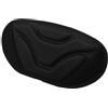 SHINEOFI Schienale per Kayak Singolo in Eva e Cotone Nero, Resistente al Sudore Supporto Schiena Comodo per attività Outdoor in Kayak