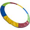 Generisch Copertura per tappeto elastico, protezione per letto da salto, 133 x 132 cm, tappetino antipolvere, protezione a molla resistente ai raggi UV, per parco giochi, cortile, palestra, giardino, scuola