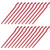 JAMIEKA 20Pcs Pesca Sgancio Slamatore Slamatore Portatile Slamatore Dehooker Strumento di Rimozione Gancio Sgancio Estrattore Forniture di Pesca Attrezzatura