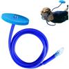 Hailerio Tubo di Respirazione Nuoto, Tubo Respiratore Completamente A Secco | Attrezzatura Respirazione Nuoto, Attrezzatura Respirazione Apnea, Snorkel Full Dry A Prova Di Perdite Per Uomo Adulto Giovani