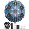 Frfik Macchina Da Boxe Musicale Luce LED Wireless a Parete senza Foratura