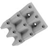 ibasenice Porta Freccette da Parete in Plastica 9 Slot, Espositore Funzionale per Freccette, Facile Manutenzione per Sala Giochi e Ufficio
