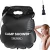Genérico Doccia portatile da campeggio, set da bagno all'aperto, 20 l/18,9 l, doccia portatile a riscaldamento solare, per esterni, spiaggia, viaggi, nuoto, campeggio, sport, camper, camera da
