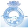Hozaenwa Ciambella Gonfiabile Swim Ring Tubo galleggiante con design a conchiglia e | Anello da Nuoto per Bimbe Bimbi Ragazzi Giochi all'Aperto Feste in Spiaggia