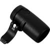 BATHVEVE Blocco per Pagaia da Surf in PVC Nero Design di Chiusura Sicura, Morsetto Regolabile per Paddle Board e Kayak, Accessorio per SUP e Sport Acquatici