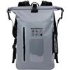 CAQYPVH Zaino Impermeabile, Borsa Stagna per attività All'aperto, Borsa da Nuoto, Contenitore, Pratica Borsa Stagna Realizzata in PVC Resistente per Kayak, Grigio